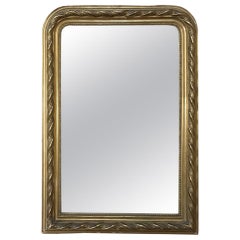 French Gilded Mirror, 19th Century Louis Philippe Period