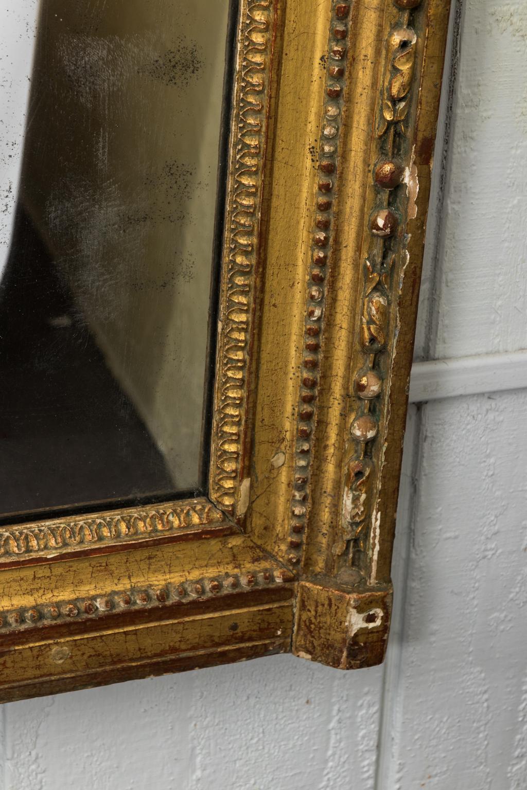 19th Century French Gilded Mirror, circa 1850