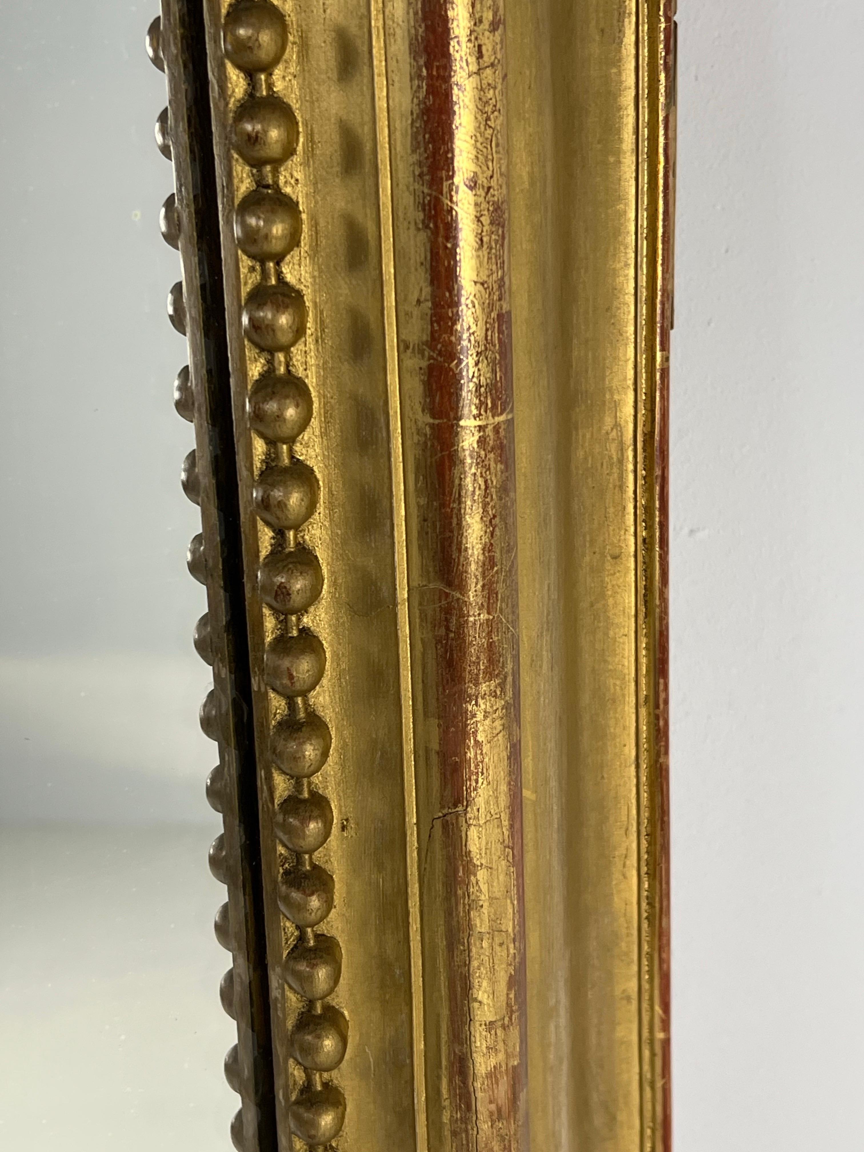 Espejo dorado francés en venta 5