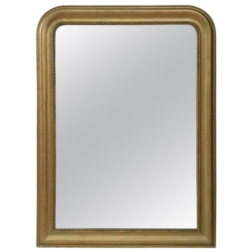 French Gilded Wood Louis Philippe Mirror