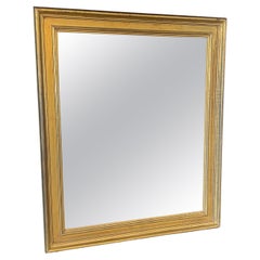 French Gilt 19th Century Rectangular Wall Mirror