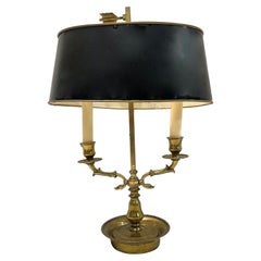 Antique French Gilt Bronze Desk Lamp 