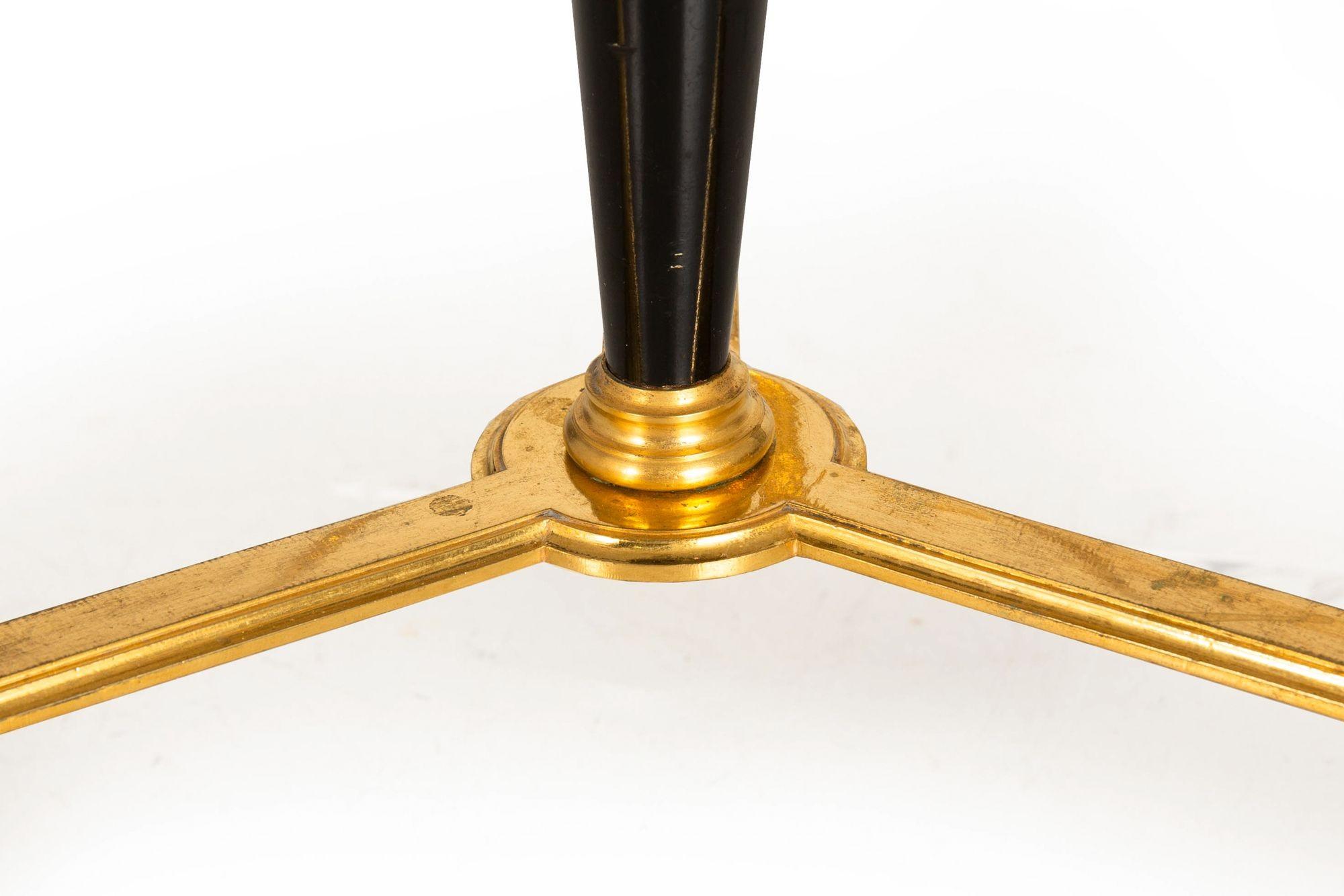 Table d'appoint en bronze doré de type Brisk One, façon Maison Jansen vers les années 1930 en vente 7