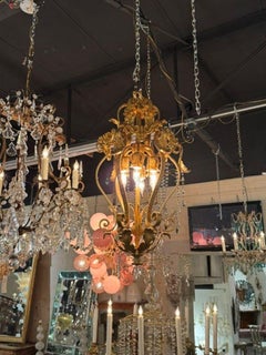 French Gilt Bronze Lantern