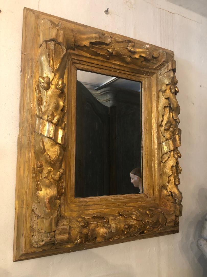 unusual wooden mirrors