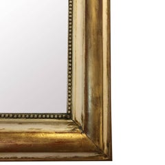 French Gilt Louis Phillipe Mirror, circa 19th Century