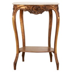 French Gilt & Painted Louis XVI Table