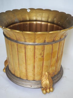 French Gilt Plaster Jardiniere, Jacques Molin for Lorin Marsh