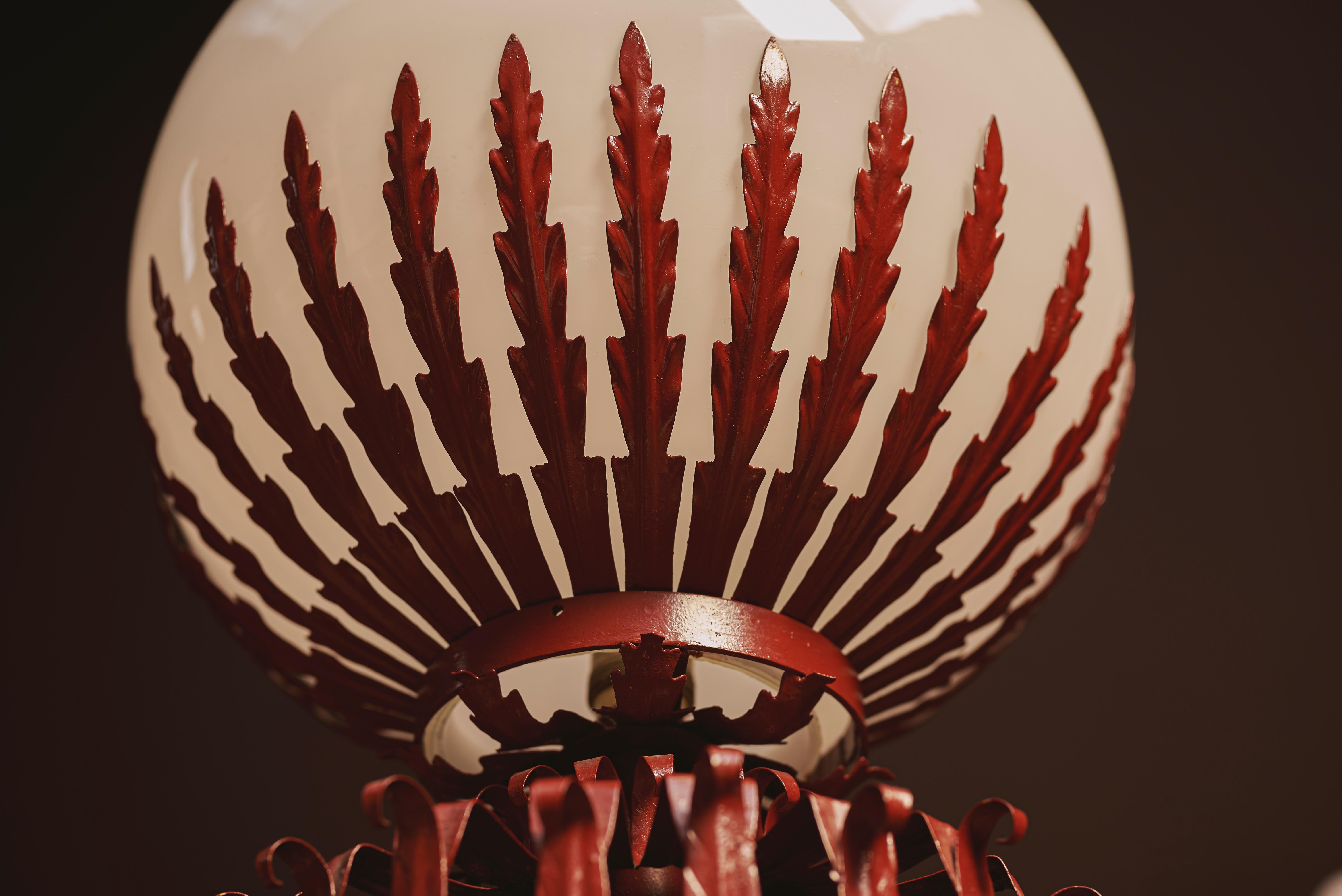 Französische vergoldete Tischlampe von Maison Jansen, Paris, 1930 (Hollywood Regency) im Angebot