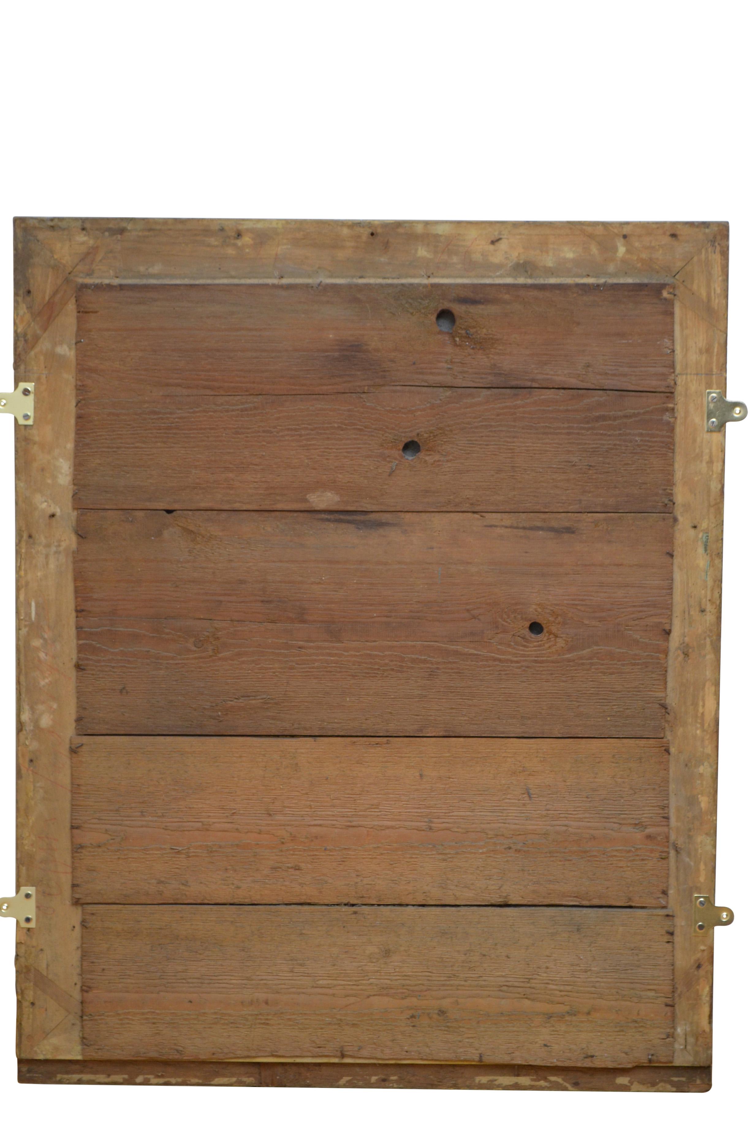 French Gilt Wall Mirror H87cm For Sale 5