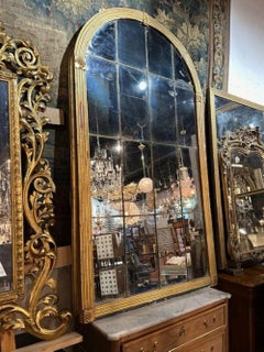 French Giltwood Floor Mirror