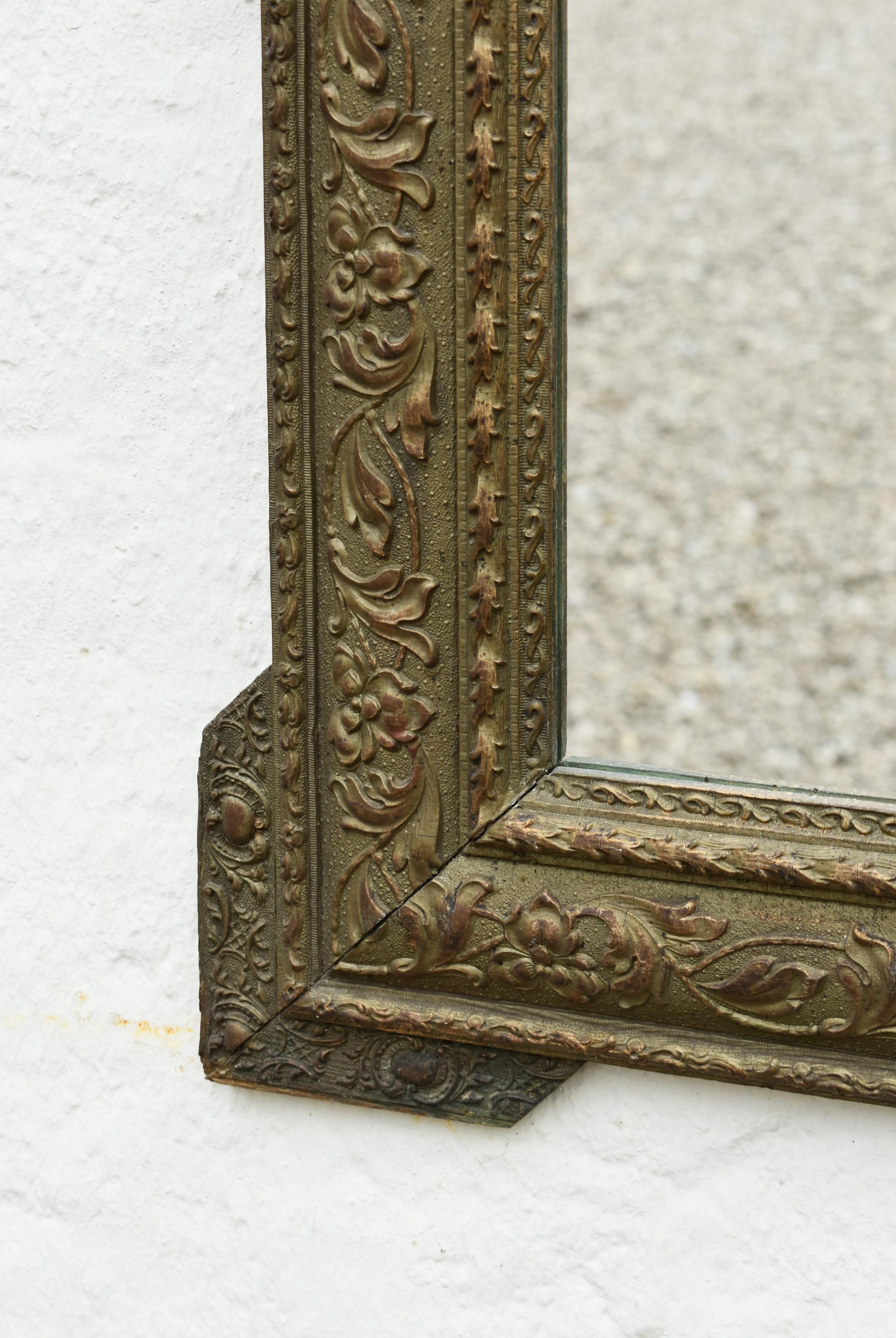 Specchio francese in legno dorato Napoleone III Secondo Impero in vendita 6