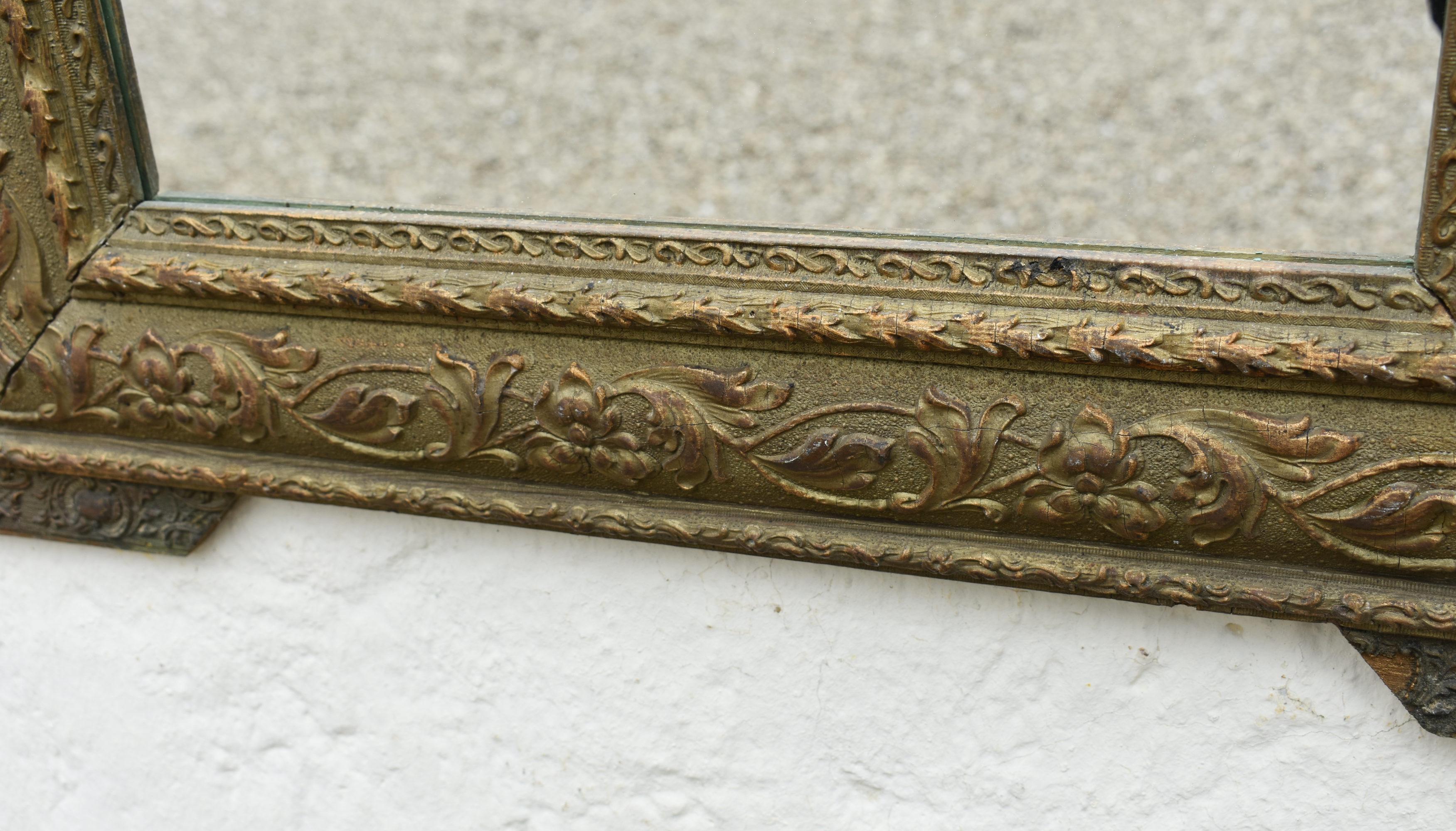 Specchio francese in legno dorato Napoleone III Secondo Impero in vendita 8
