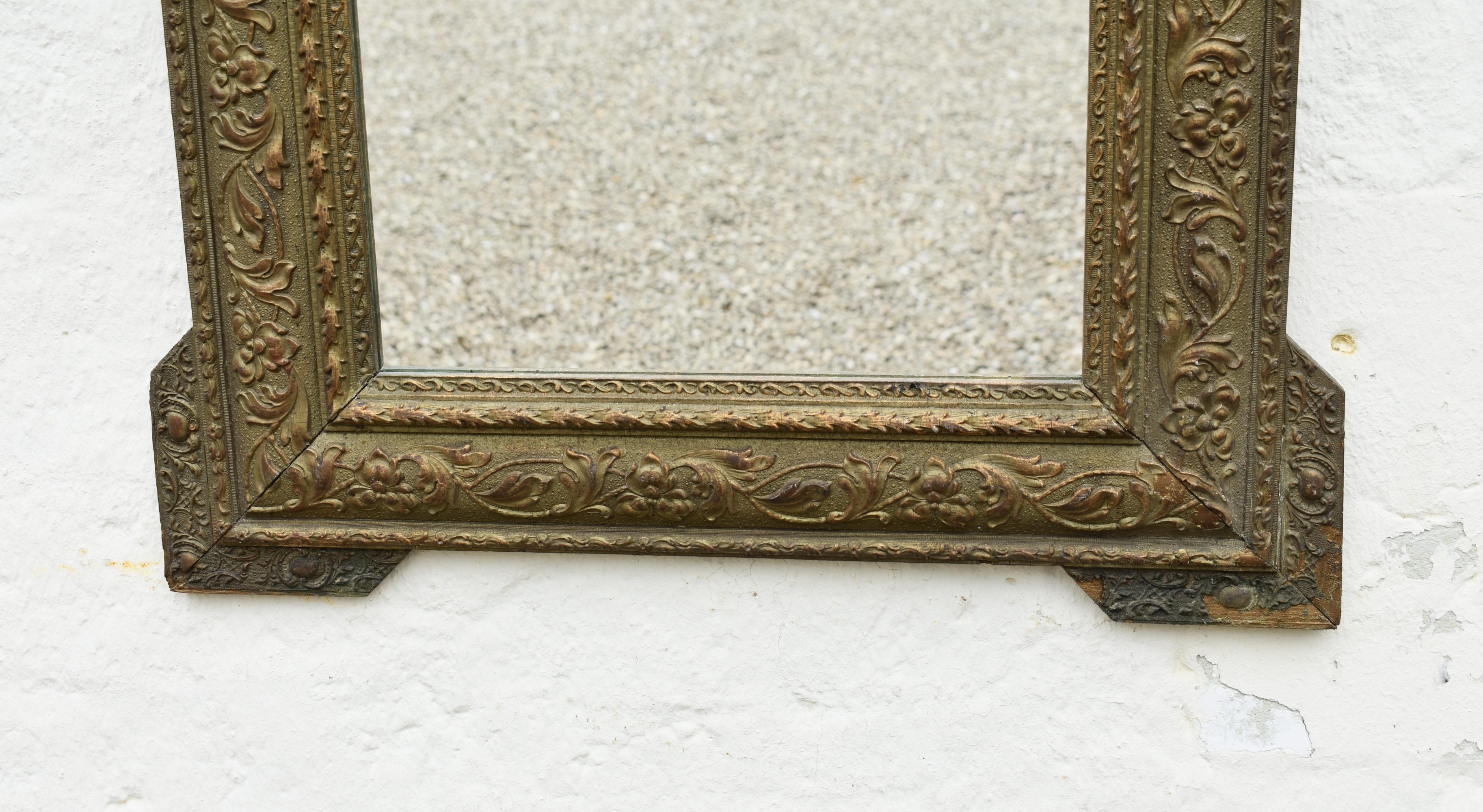 Specchio francese in legno dorato Napoleone III Secondo Impero in vendita 1