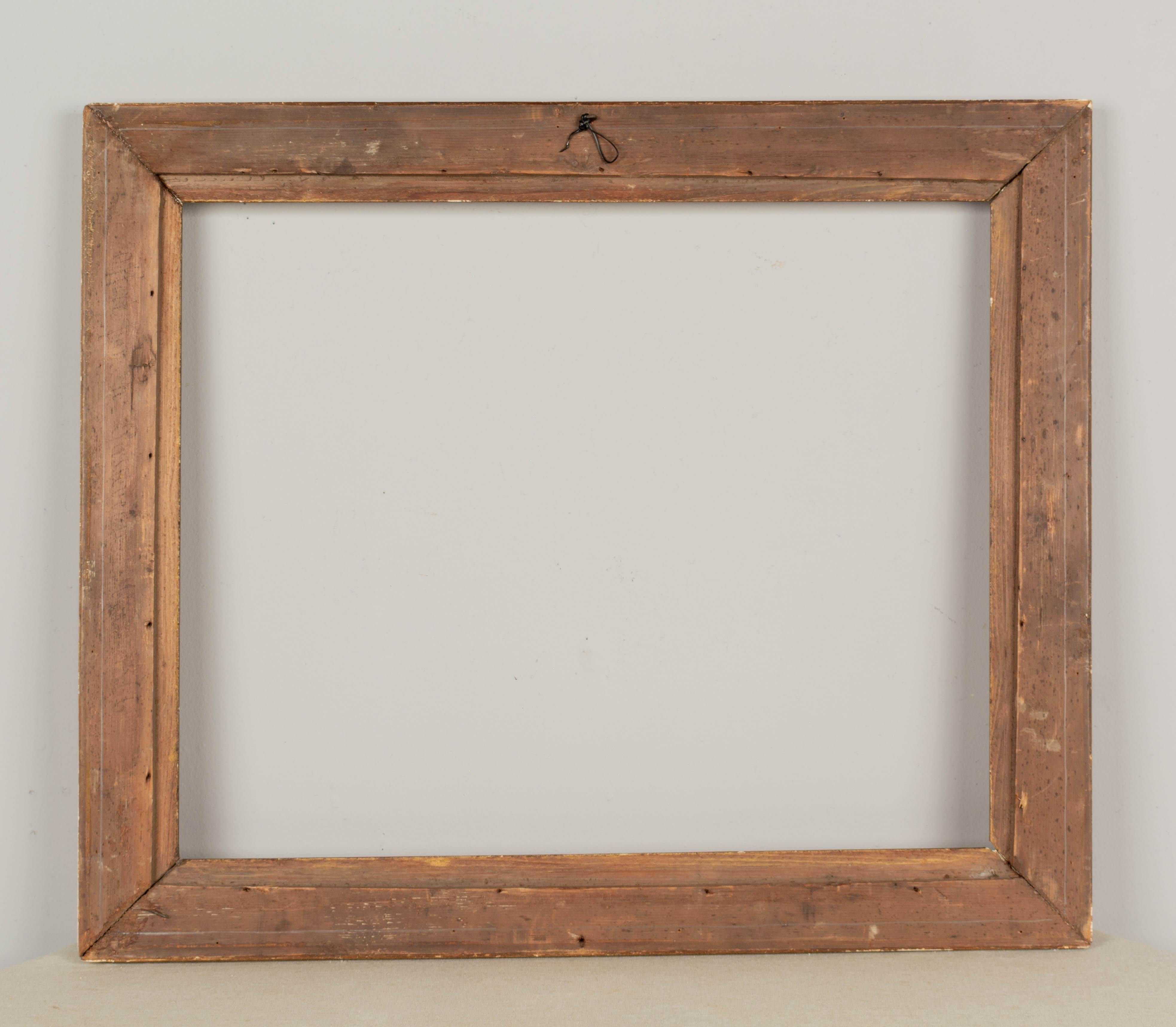 Bois doré Cadre photo en bois doré français en vente