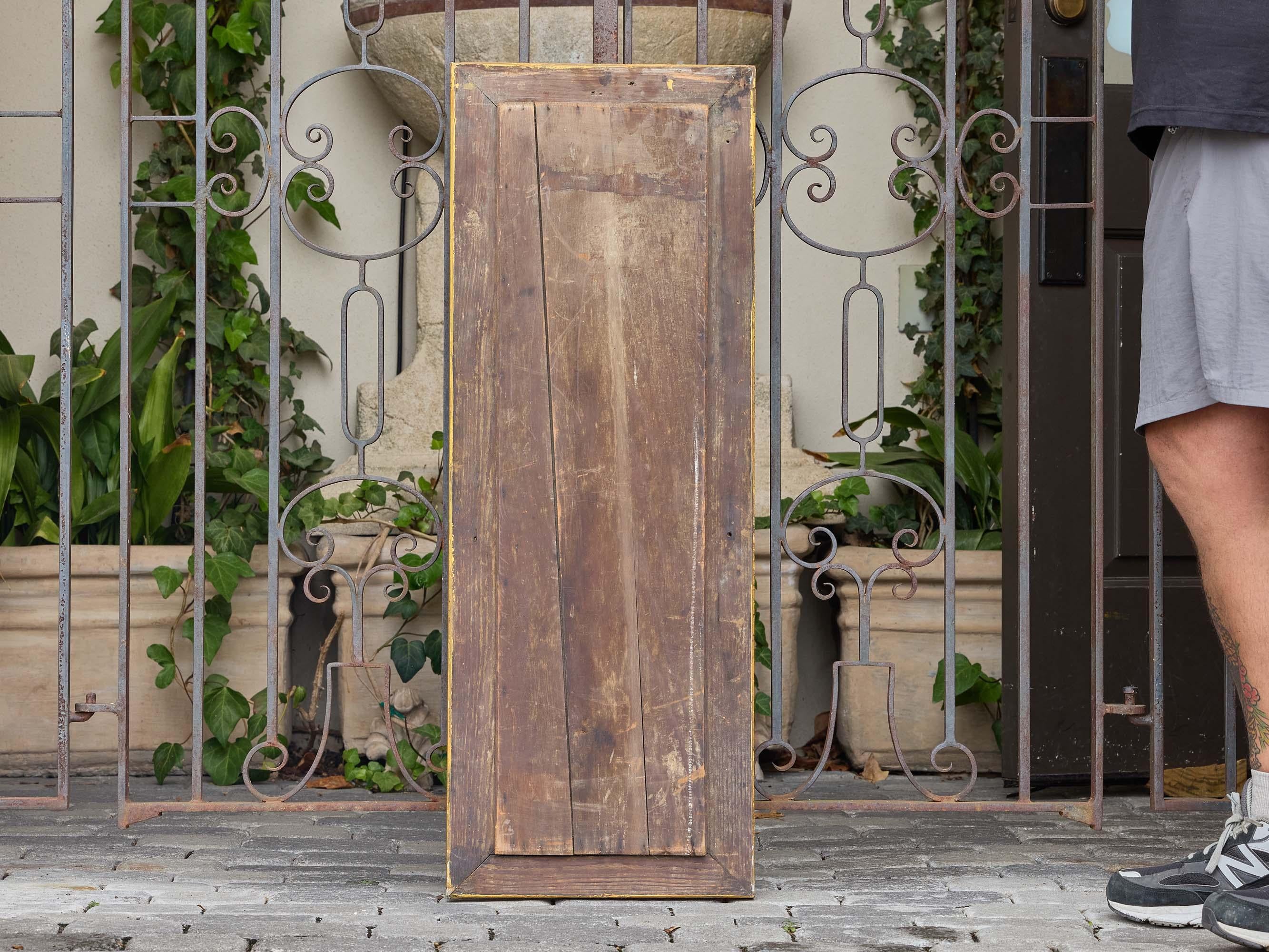 Miroir rectangulaire en bois doré, circa 1920 en vente 2