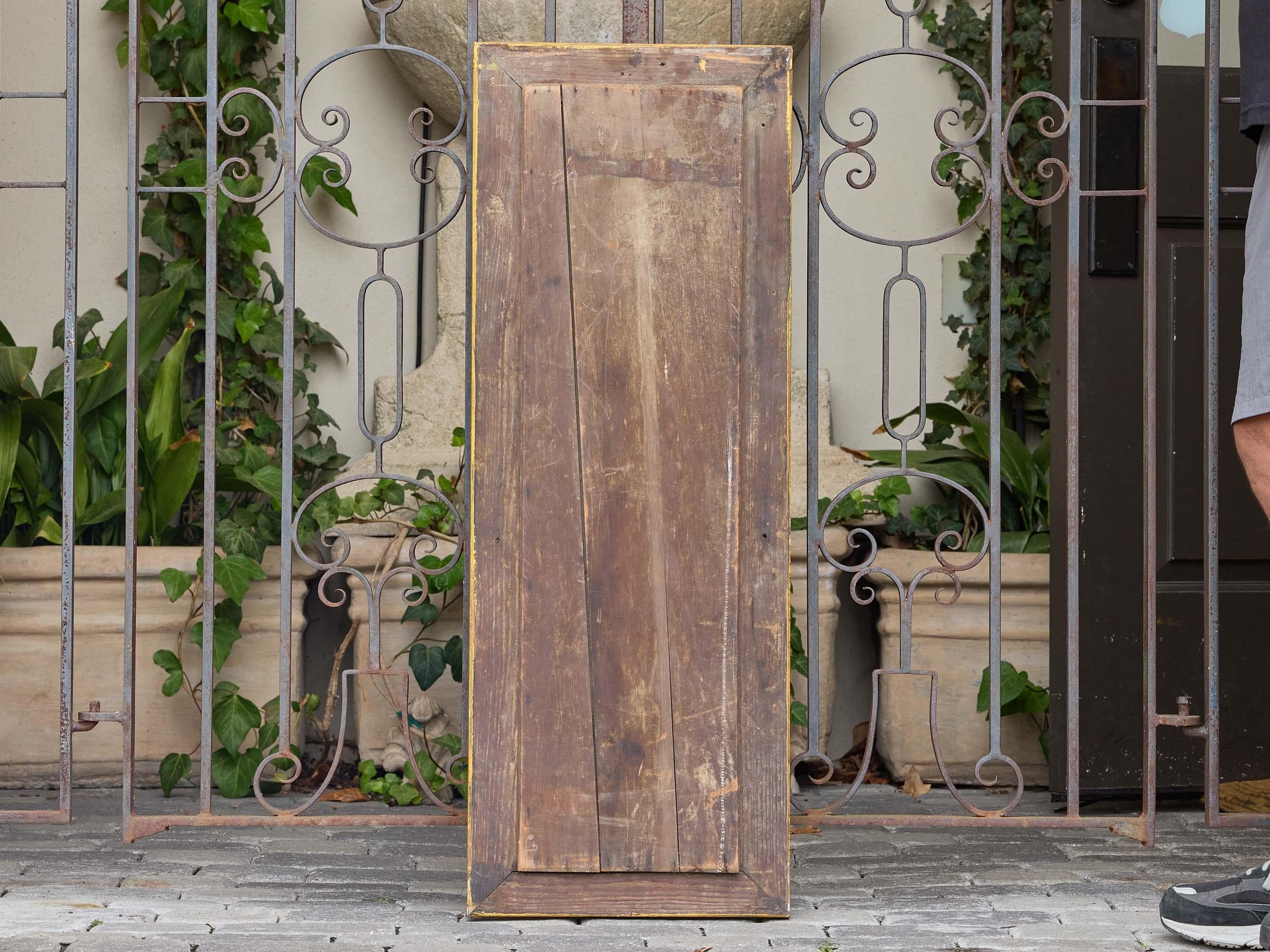 Miroir rectangulaire en bois doré, circa 1920 en vente 3