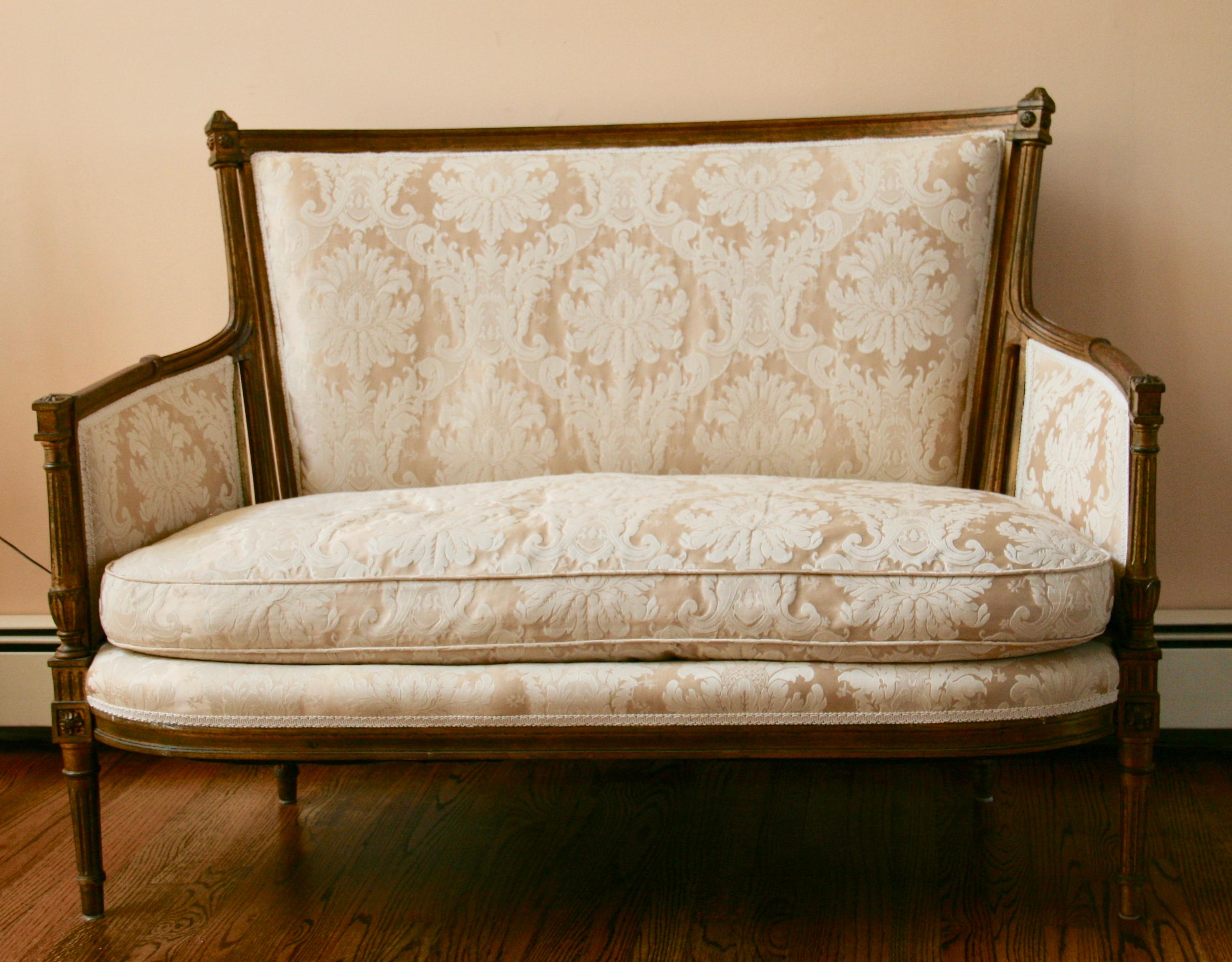 French Giltwood Sofa Settee For Sale 2