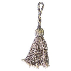 French Glass Beads Decorative Tassel