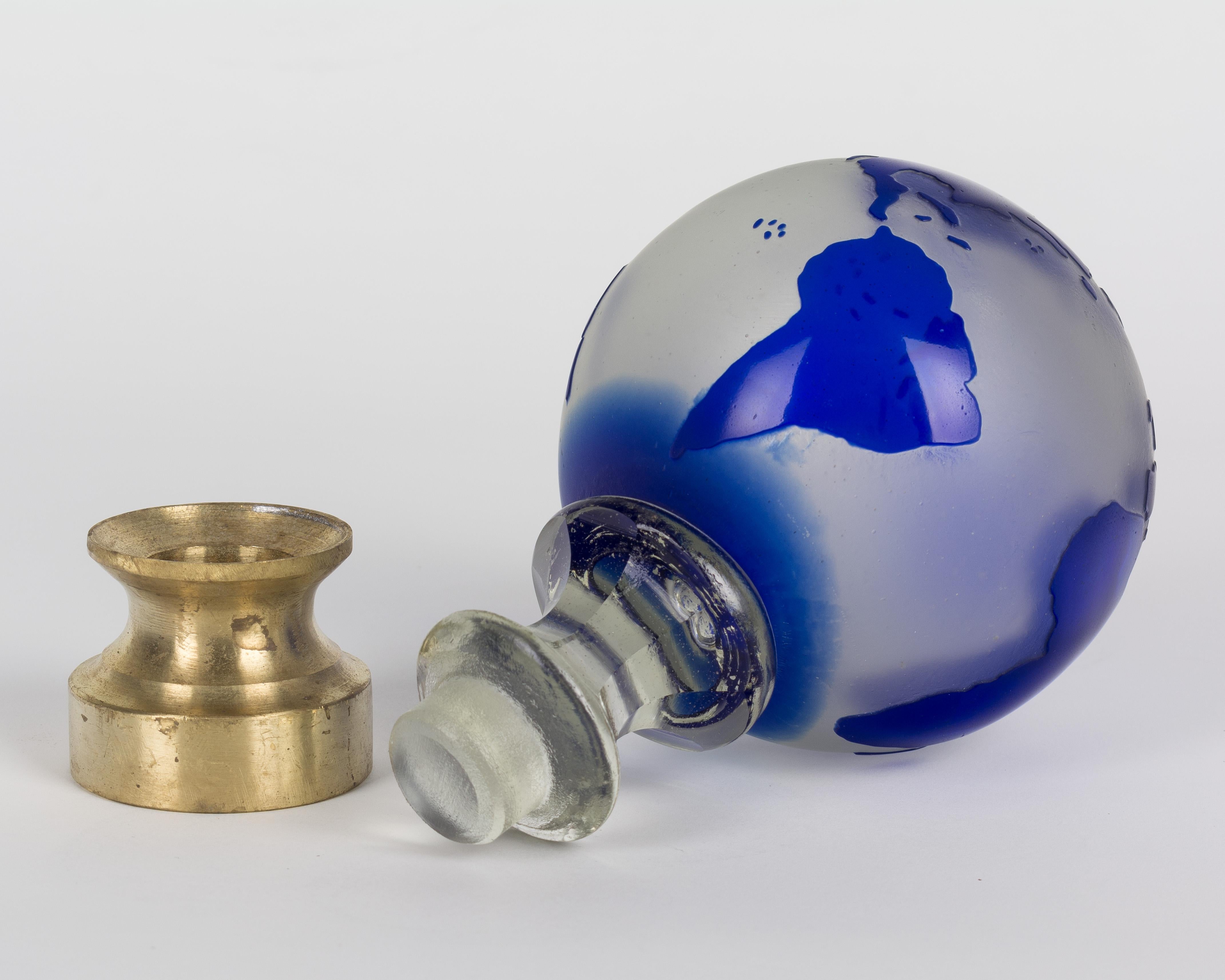 French Glass Boule d'Escalier Globe 3