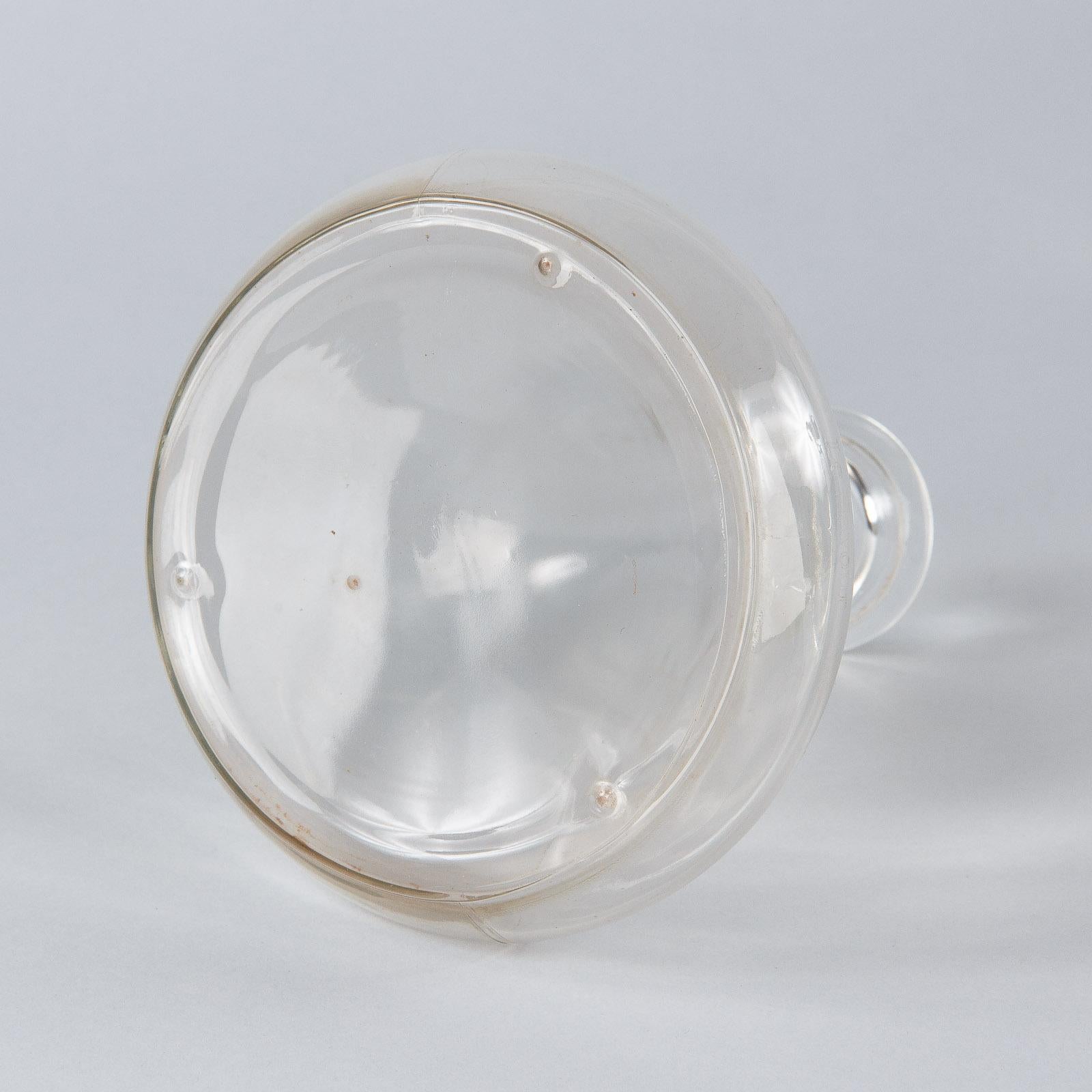 Verre Carafe en verre française du Savour Club, années 1960