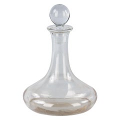 French Glass Decanter from Le Savour Club, 1960s