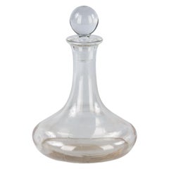 French Glass Decanter from Le Savour Club, 1960s