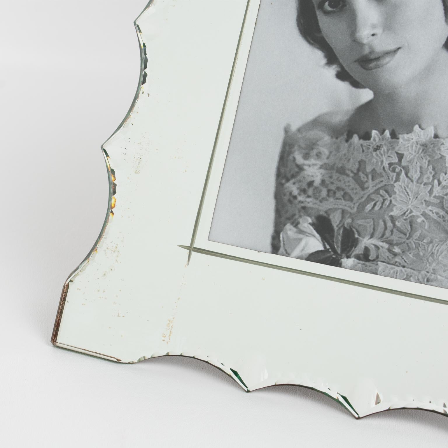 Beveled Glass Picture Frame, circa 1940 2