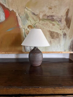 French glazed 1960's lamp