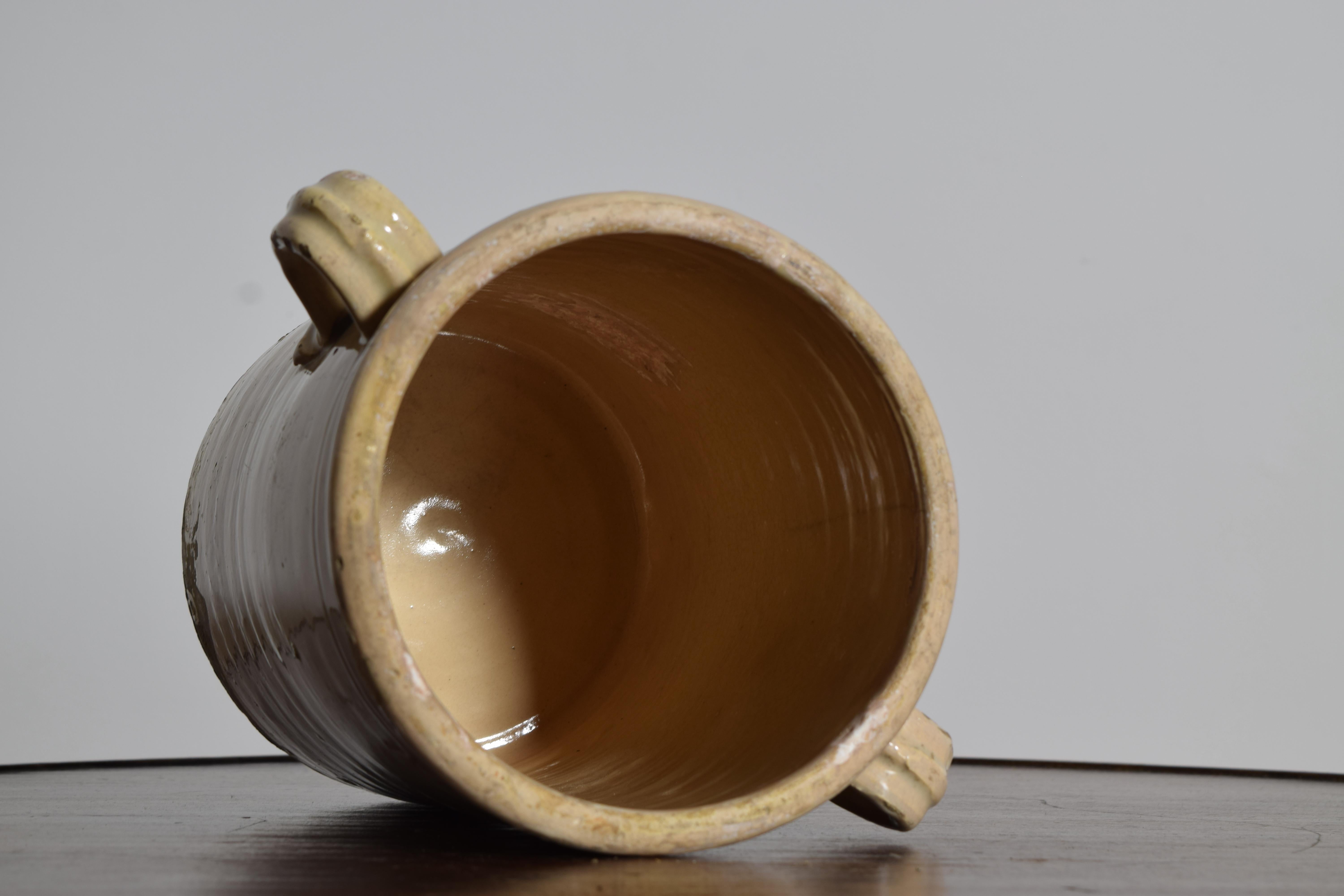 Pentola Confit in gres francese smaltato In condizioni discrete in vendita a Atlanta, GA