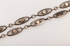 French Gold and Silver Long Chain