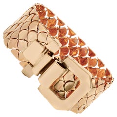 Pulsera de oro francesa