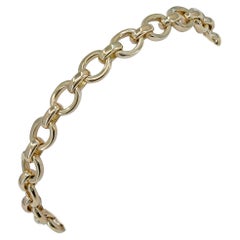 French Gold Cartier Link Bracelet