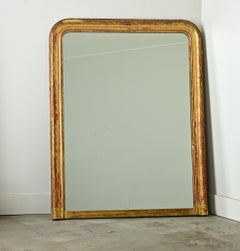 French Gold Gilt Louis Philippe Mantel Mirror