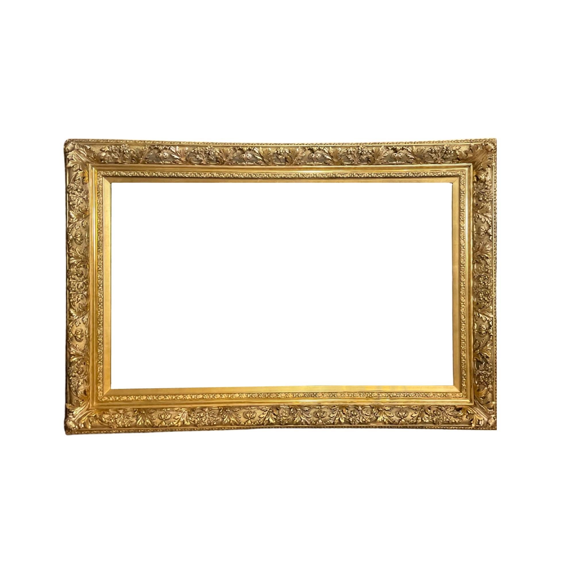 18th Century and Earlier French Gold Leaf Frame