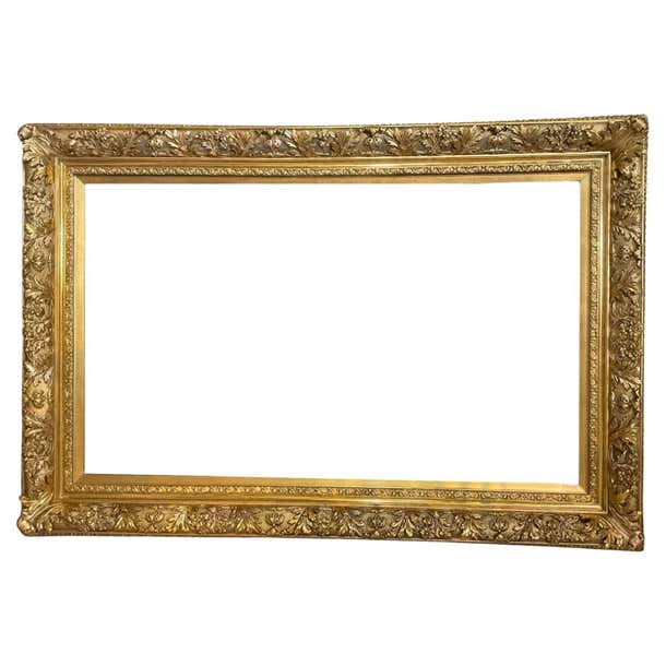 French Gold Leaf Frame at 1stDibs | antique gold leaf picture frames ...