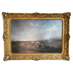 French Gold Leaf Framed Painting
