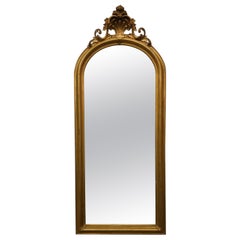 Antique French Gold Leaf Mirror