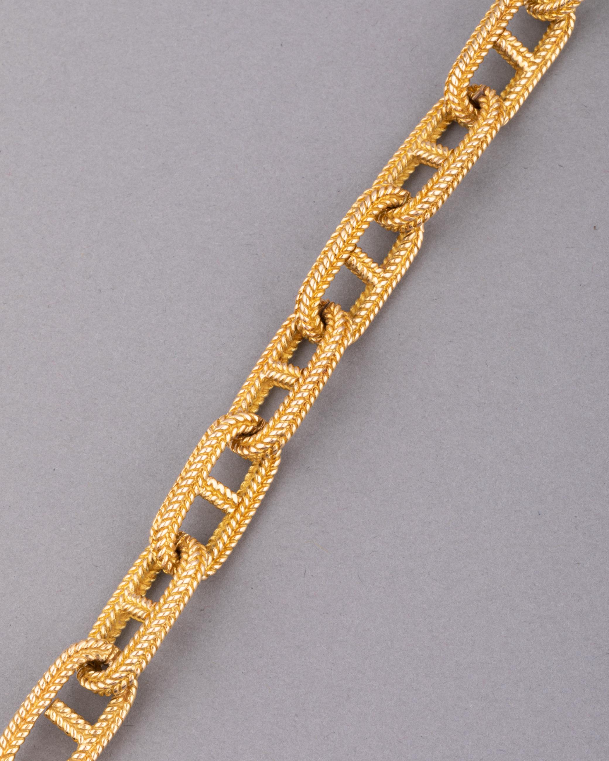 Gold-Vintage-Armband aus Gold Damen im Angebot