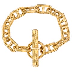 Französisches Vintage-Armband aus Gold