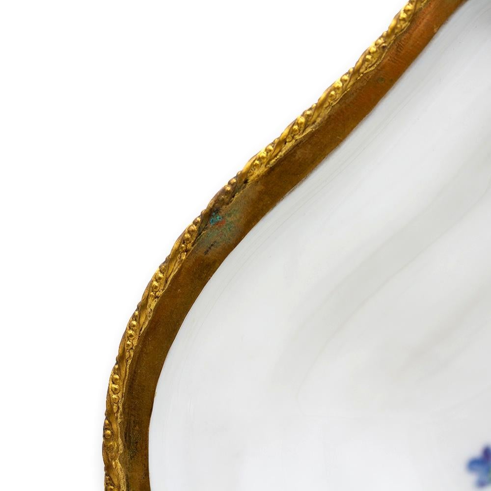 French Good Sized Sevres Porcelain Box For Sale 11