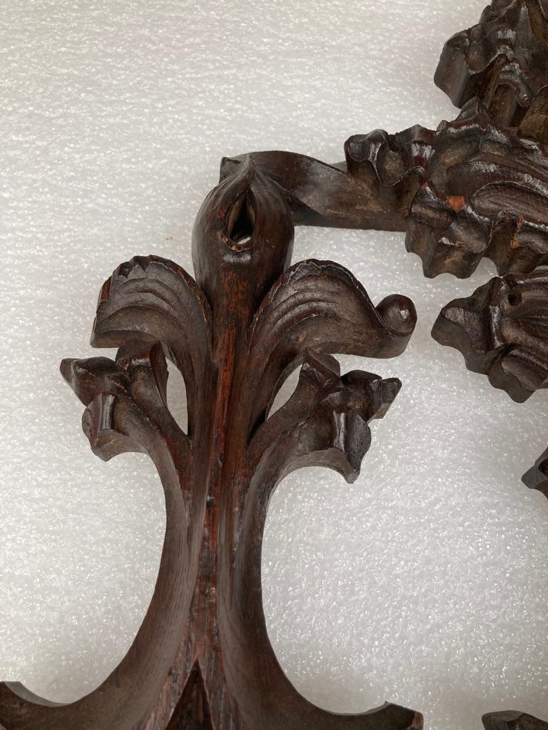 16th Century French Gothic Carved Oak Architectural Fragment 13