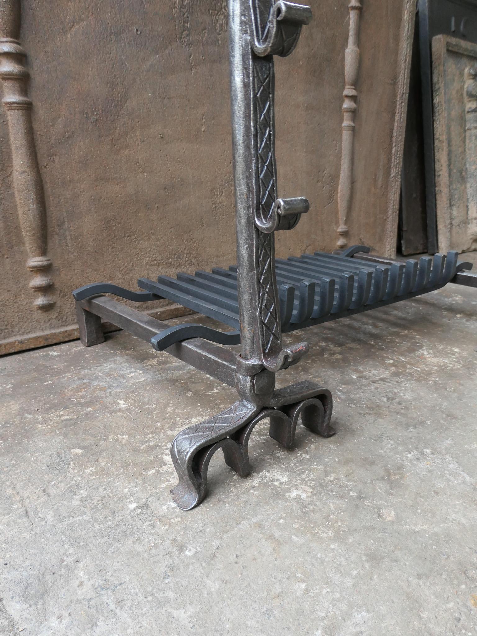 French Gothic Fireplace Grate or Fire Basket, 17th Century For Sale 5