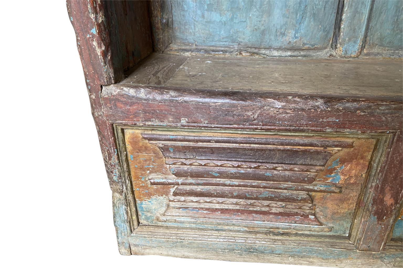 French Gothic Period Painted Bench For Sale 5