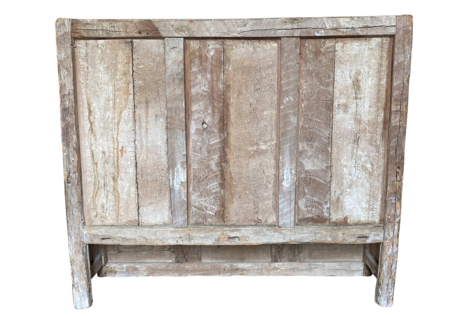 French Gothic Period Painted Bench For Sale 13