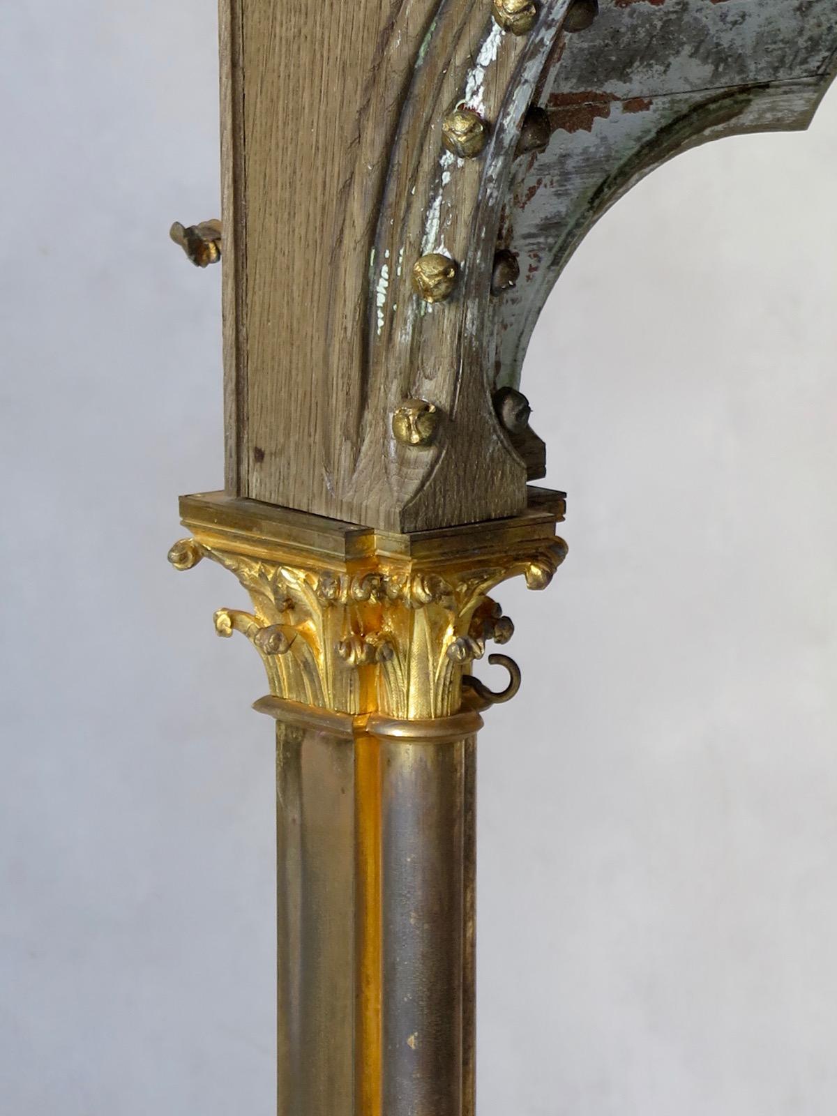 French Gothic Revival Religious Artifact, circa 1880s For Sale 4