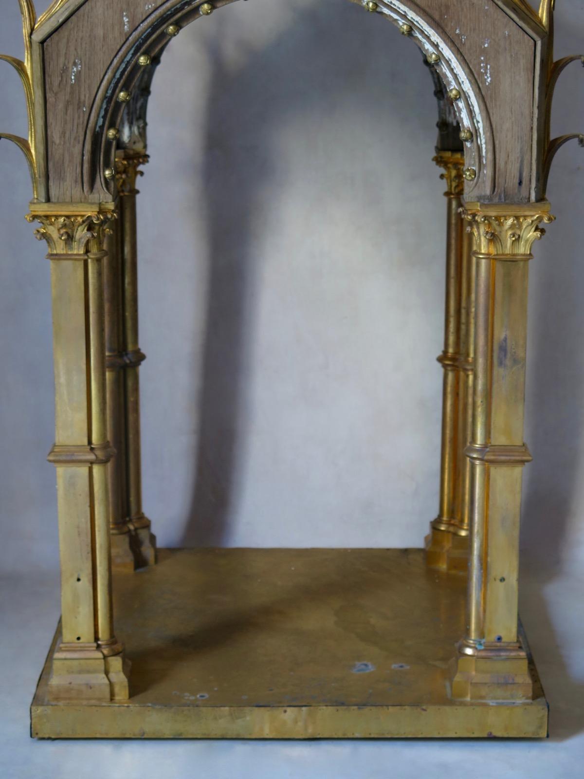French Gothic Revival Religious Artifact, circa 1880s For Sale 11