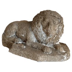 León gótico francés de piedra, siglo XV