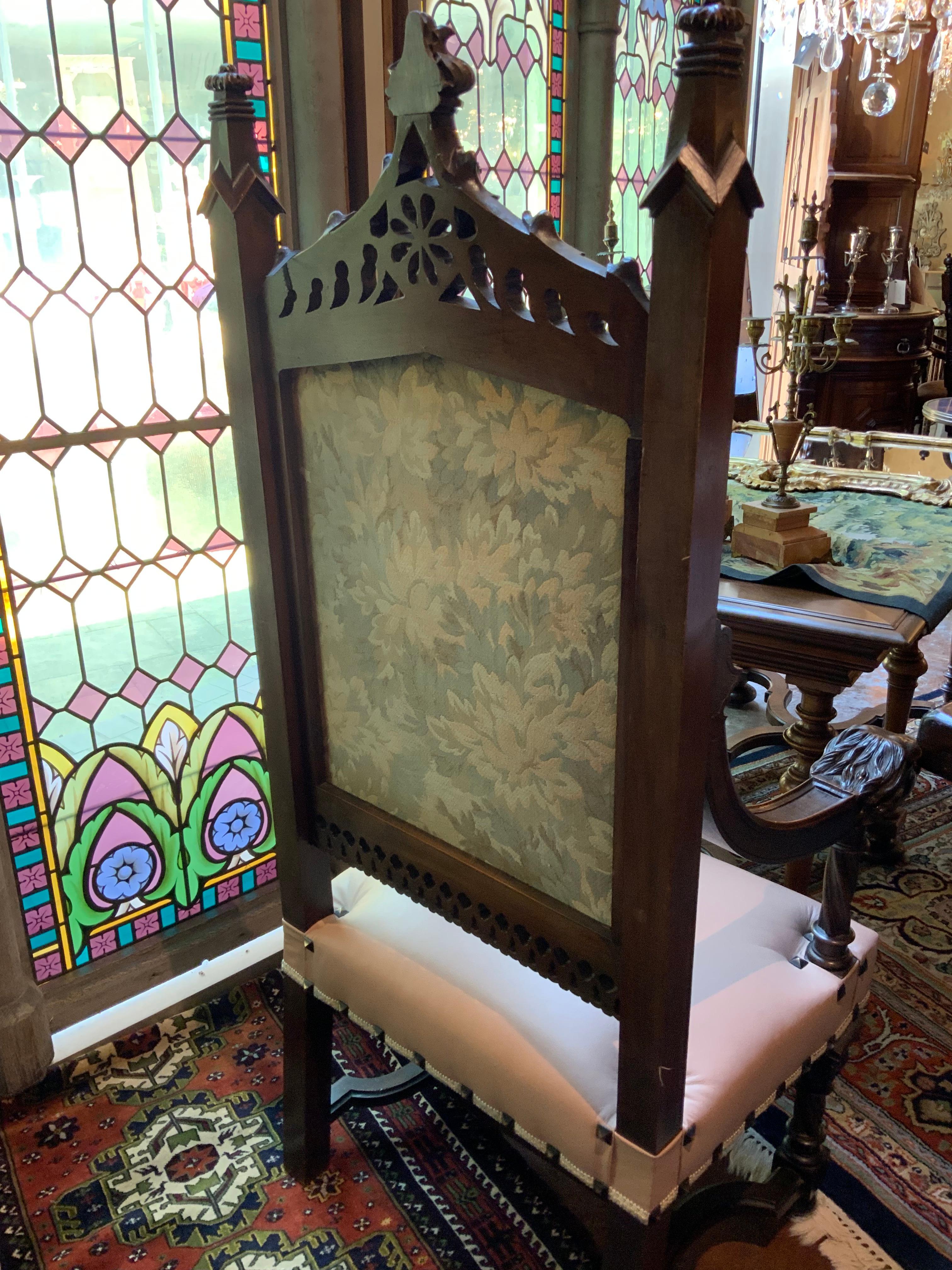 antique high back chair styles