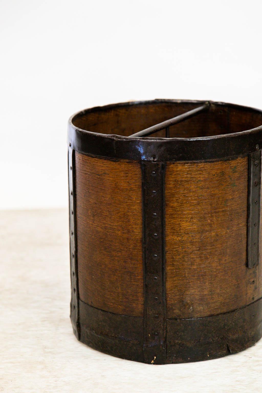 Mid-19th Century French Grain Bucket